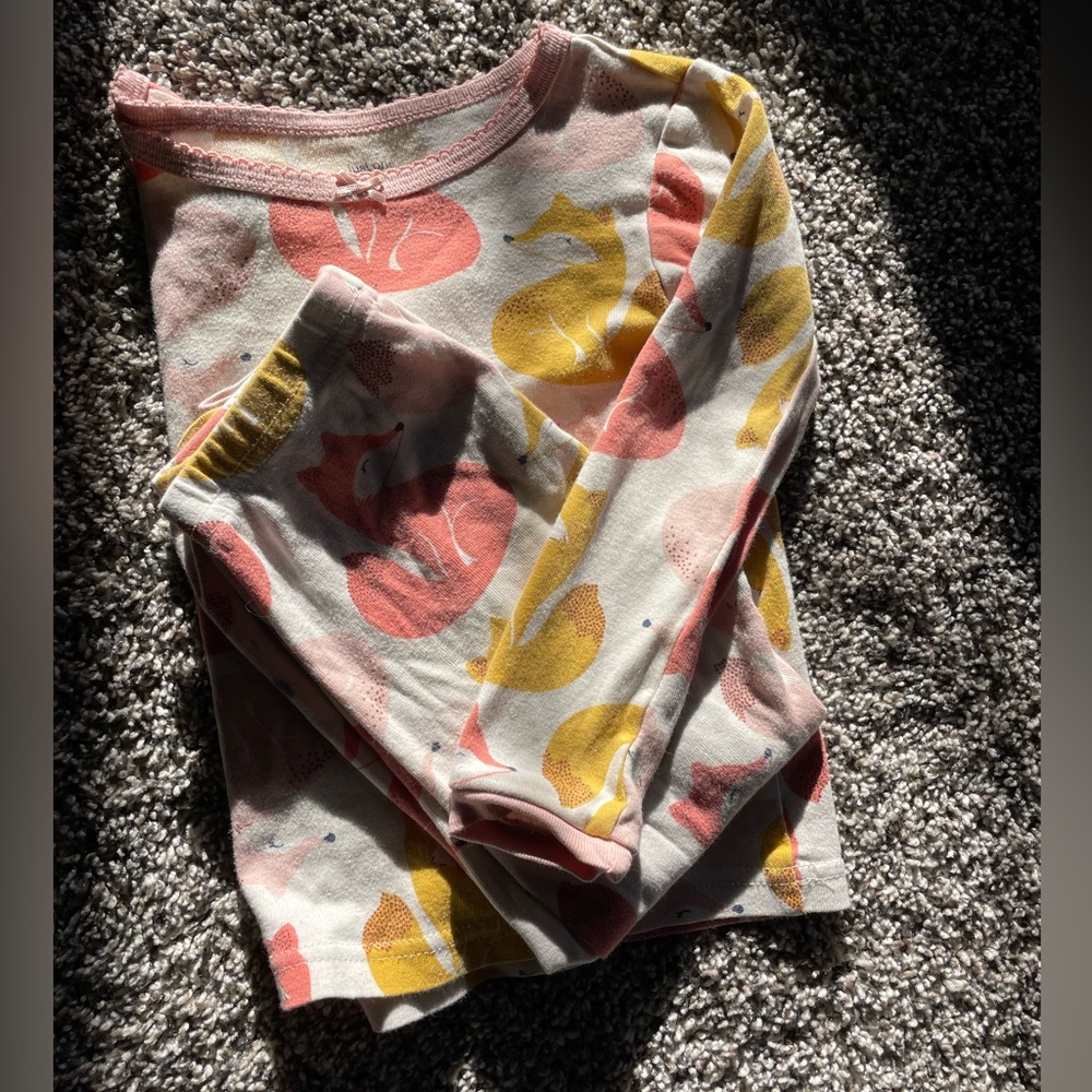 Fox Pajama Set 3T